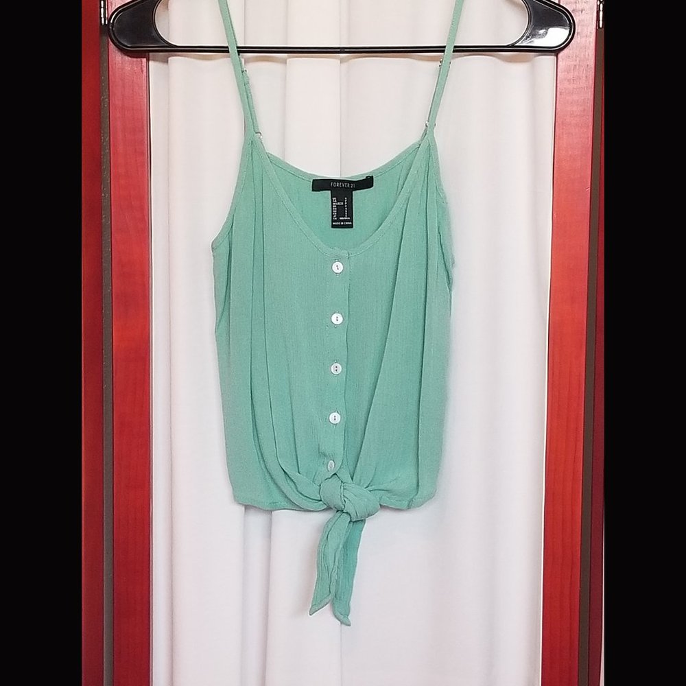 Pastel Mint Crop Top